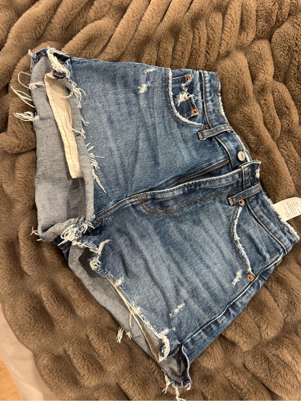 Abercrombie & Fitch high rise mom short